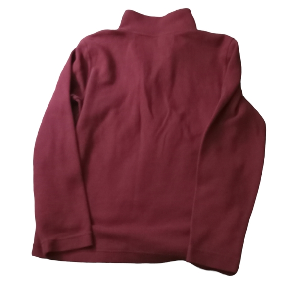 Banana Republic front zip long sleeve collared pullover. - Picture 4 of 4